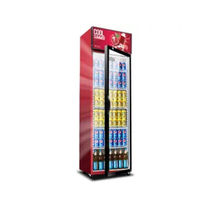363L SC363 Upright Beverage Commercial Shop Showcase Display Cooler Fridge Chiller Refrigerator