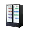 BETFIS Factory 623L Two Glass Door Display Refrigerator Perfect for Commercial Use in Supermarkets