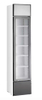 160L Double or Triple Pane Safety Glass Vertical LED Light Showcase Display Fridge