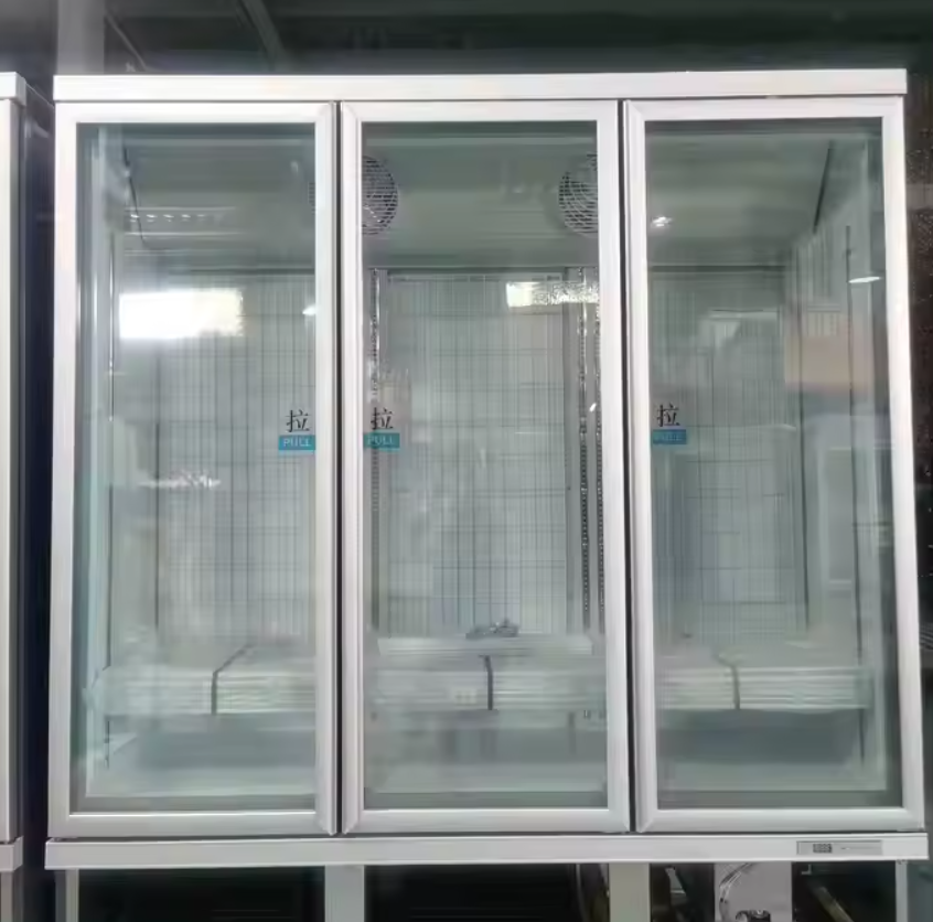 SC1353 Vertical Upright Drink Glass Door Freezer Display Beverage Cola Cooler Refrigerator Fridge for Supermarket with CE CB RoHS ETL Certificate