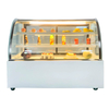 Commercial Bakery Cake Cabinet Food Display Cooler Showcase with Air Cooling System Copper Tube Good Price and Hot Sales Model