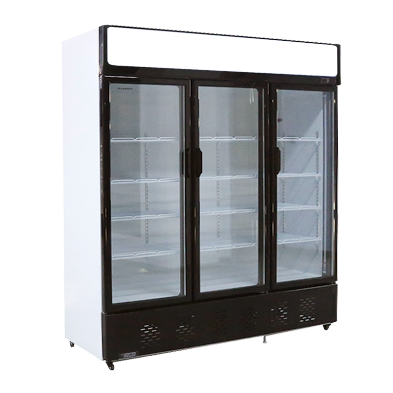 BETFIS SC1353 1353L Commercial Freezer 3 Glass Door Display Refrigerator Showcase Upright Beer Beverage Cooler with CE CB RoHS ETL Certificate