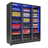 SC1353 Vertical Upright Drink Glass Door Freezer Display Beverage Cola Cooler Refrigerator Fridge for Supermarket with CE CB RoHS ETL Certificate