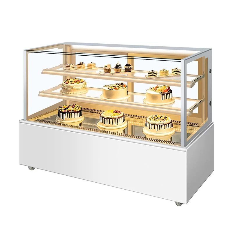 CE CB Certificate Chiller Cake Display Fridge Refrigerator Bakery Cabinet for Supermarket Bakery Display Store Shop