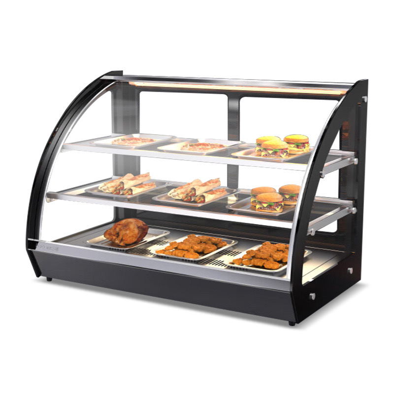 Mini Manufacturer OEM ODM Production Table Bakery Case Display Refrigerated Cake Cabinet Freezer Display Sliding Tempered Glass Door Refrigerator