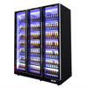 BETFIS Commercial OEM ODM 3 Doors Counter Top Beverage Fridge Beer Display Cooler Refrigerator