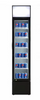 Betfis Auto Defrost 160L Slim Single Door Commercial Glass Display Showcase Beverage Cooler Refrigerator Refrigeration Display Fridge