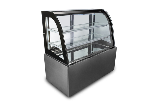 Bakery Display Cake Refrigerated Cabinet Showcase with Marble Base for Supermarket Cake Store or Airport Station Shop