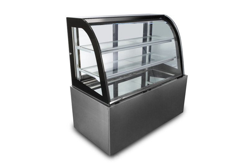 Bakery Display Cake Refrigerated Cabinet Showcase with Marble Base for Supermarket Cake Store or Airport Station Shop