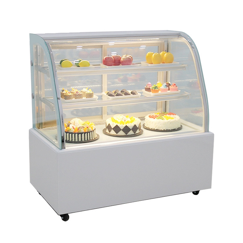 Hot Sales OEM ODM Manufacturer Production Good Price Pastry Display Refrigerator Bakery Cake Showcase Display