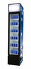 160L Double or Triple Pane Safety Glass Vertical LED Light Showcase Display Fridge