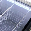 Commercial Hotel Restaurant Kitchen Single Temperature Sliding Glass Door Chest Freezer Horizontal Freezer Series